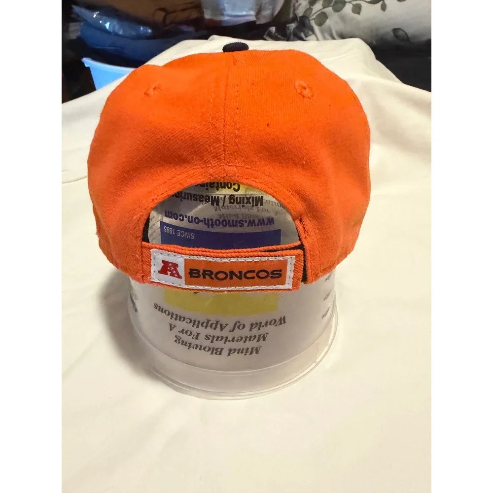 New Era Denver Broncos Youth Hat Orange Navy Blue NFL Baseball Cap Adjustable